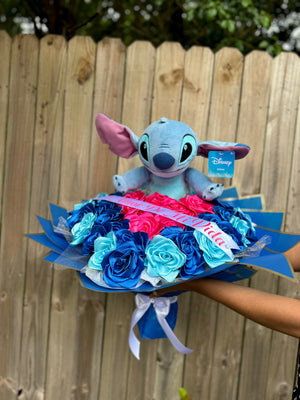 Stitch Heart Bouquet