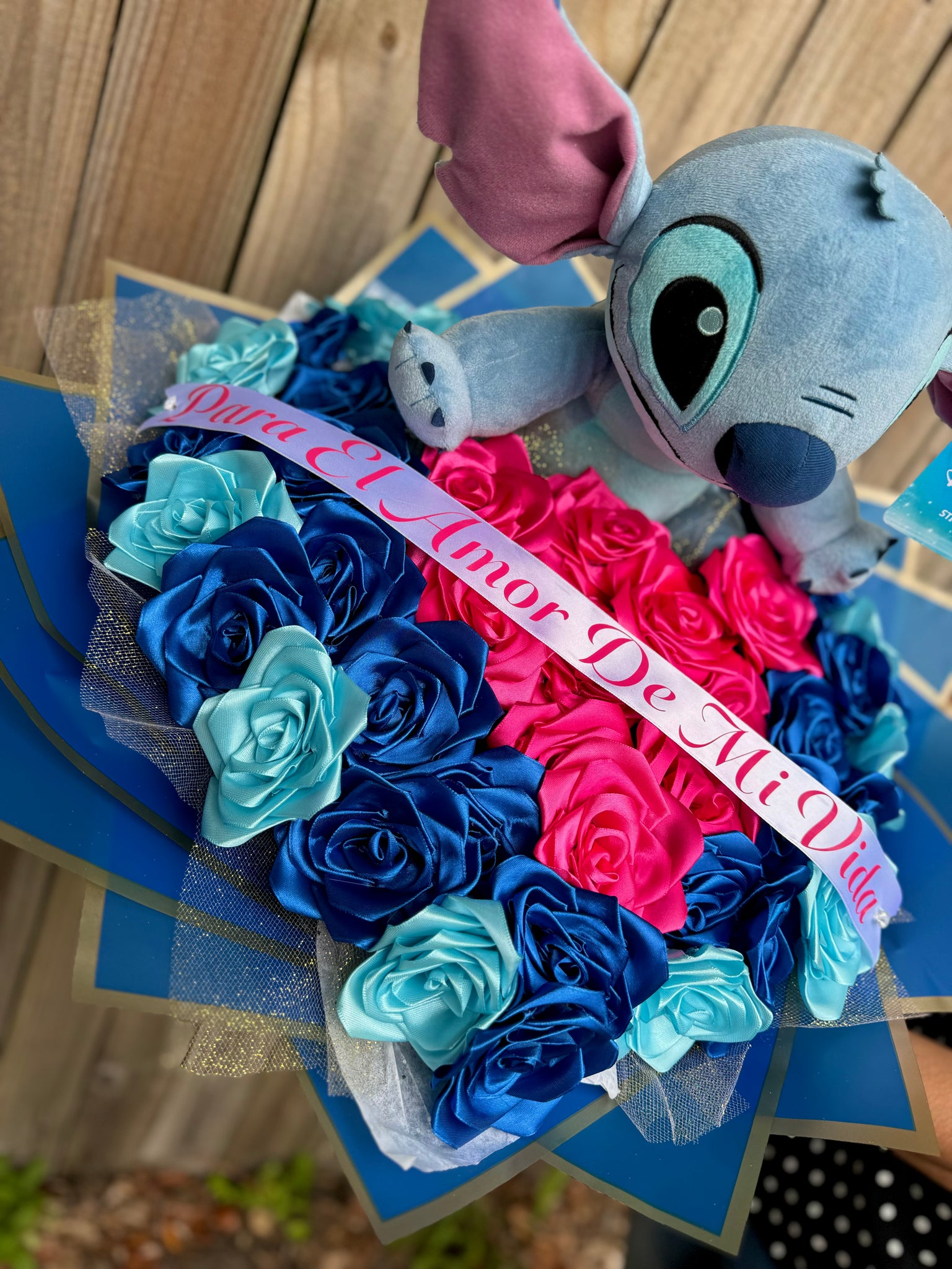 Stitch Heart Bouquet