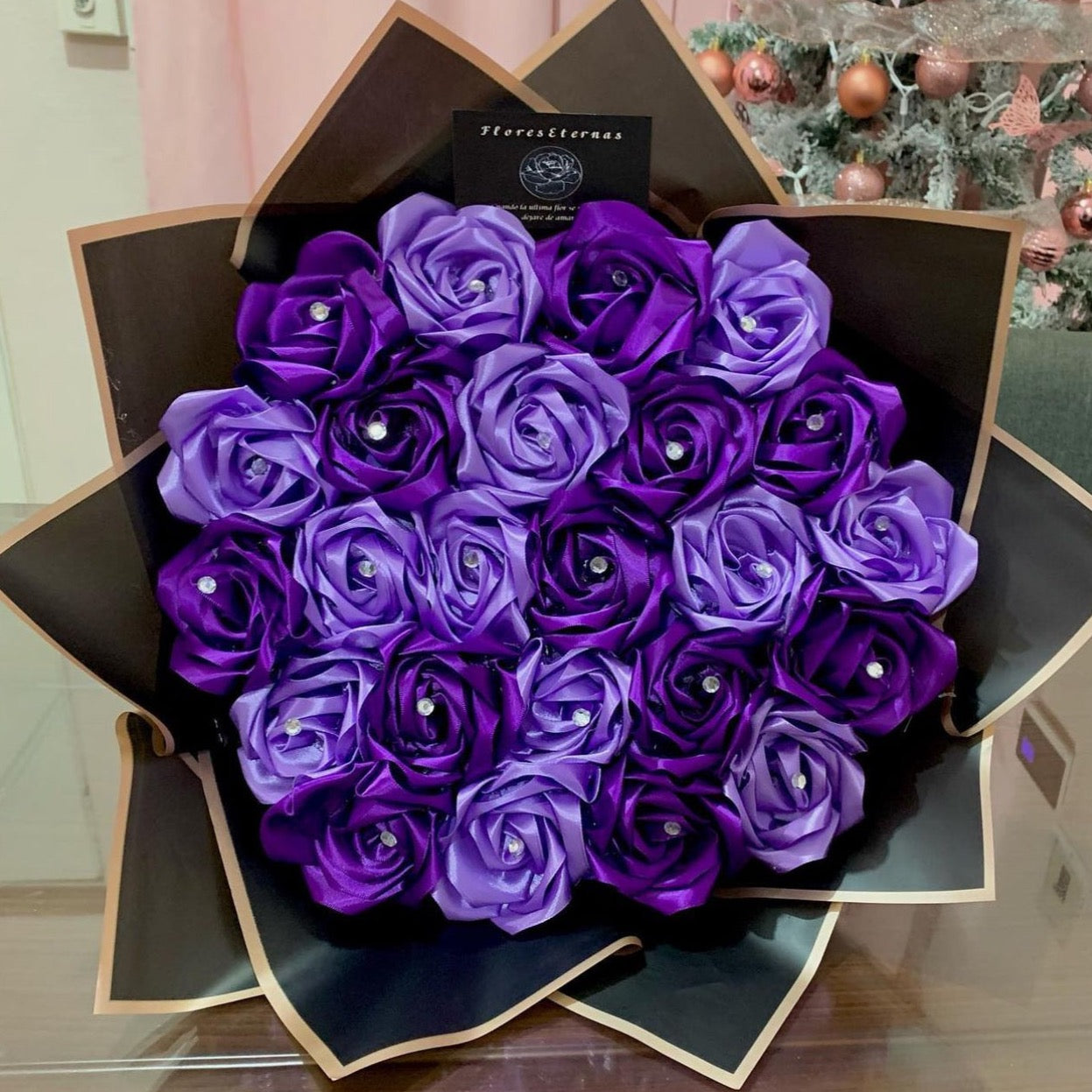 Handmade Eternal Rose Bouquet | 25 Roses