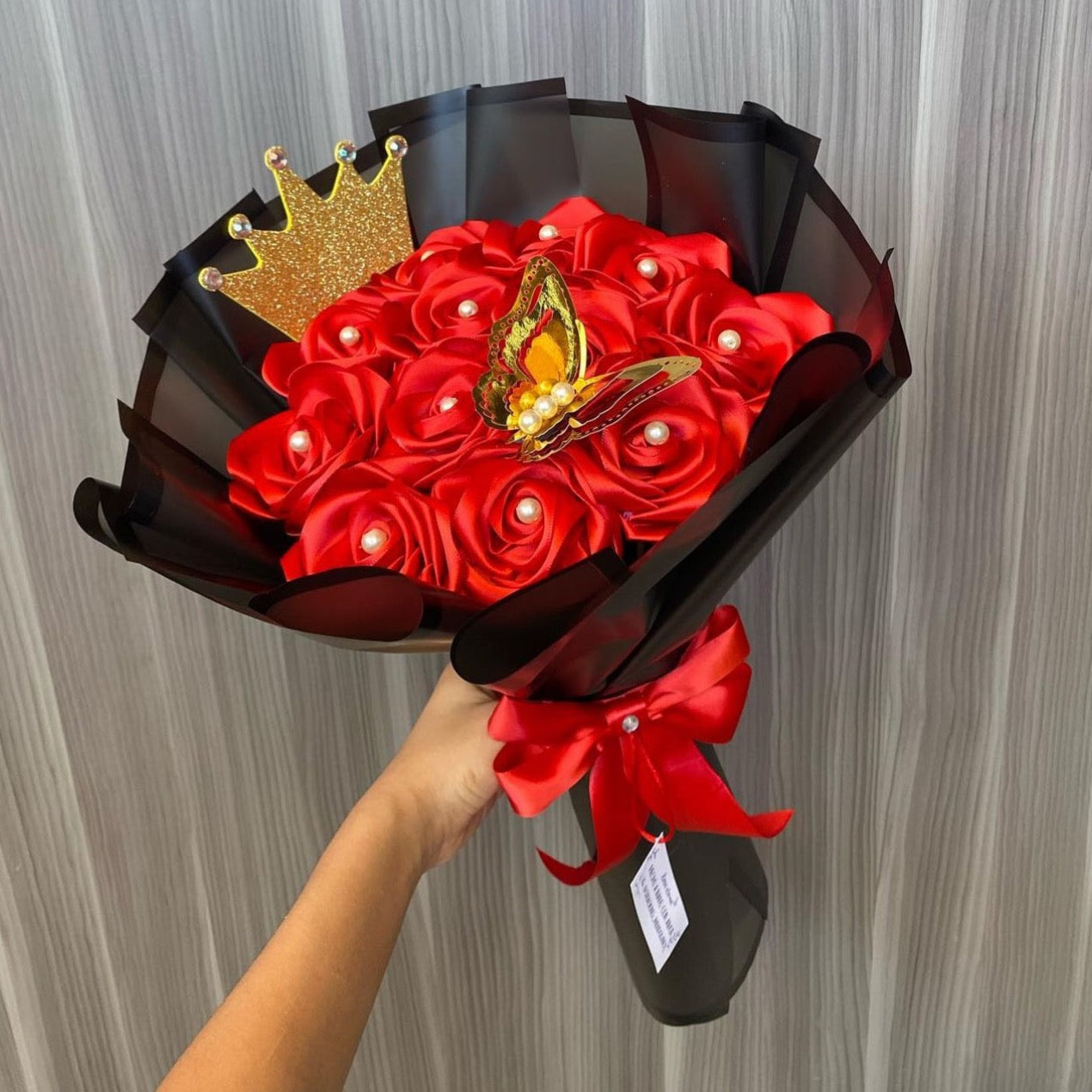 Handmade Eternal Rose Bouquet | 12 Roses