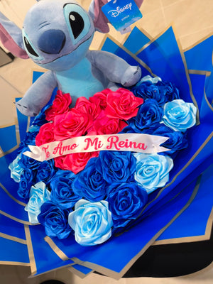 Stitch Heart Bouquet