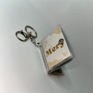 Mini Album Keychain